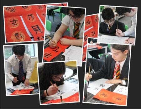 Culture Week 2024 - Student Chinese Calligraphy Workshop!