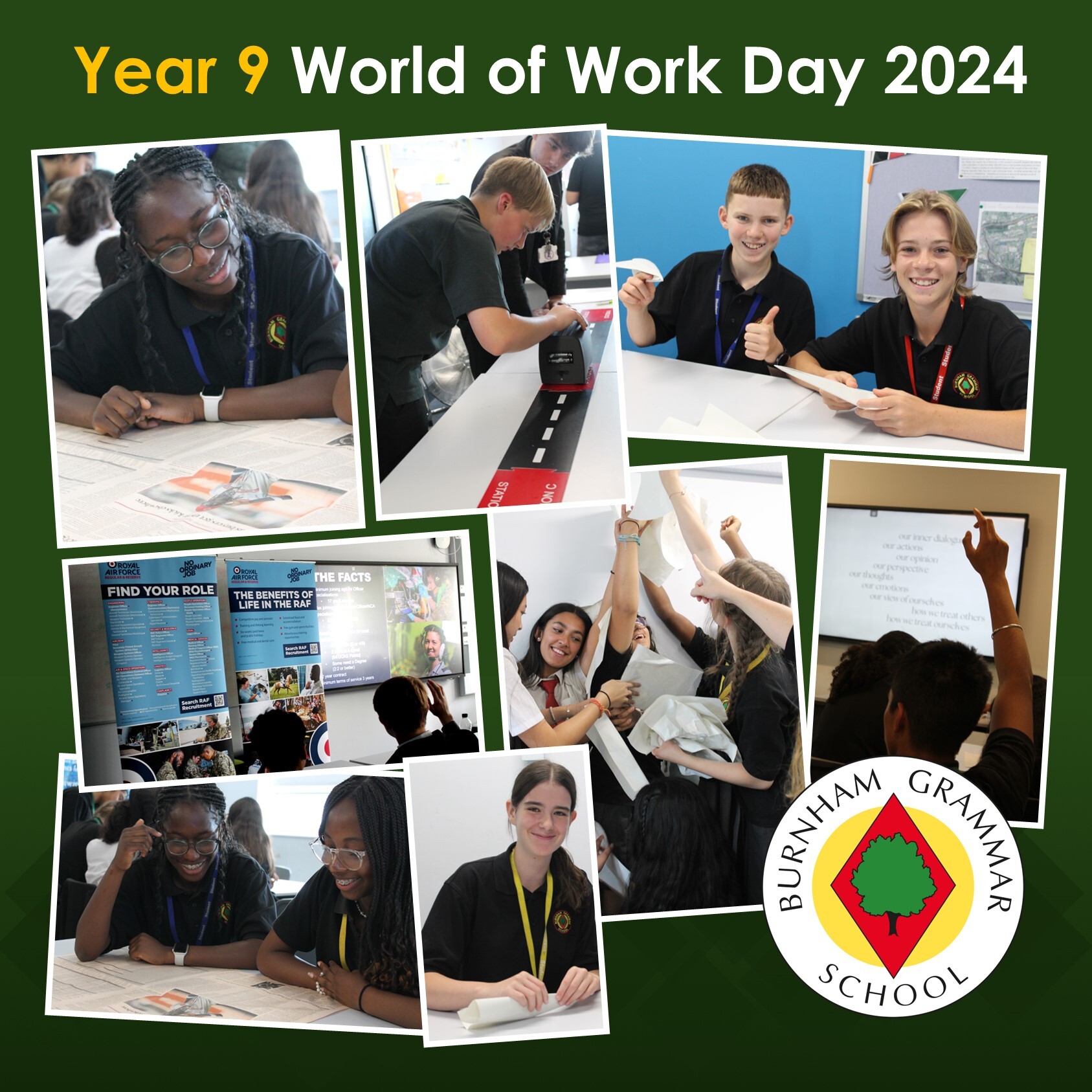 Year 9 world of work day socials website