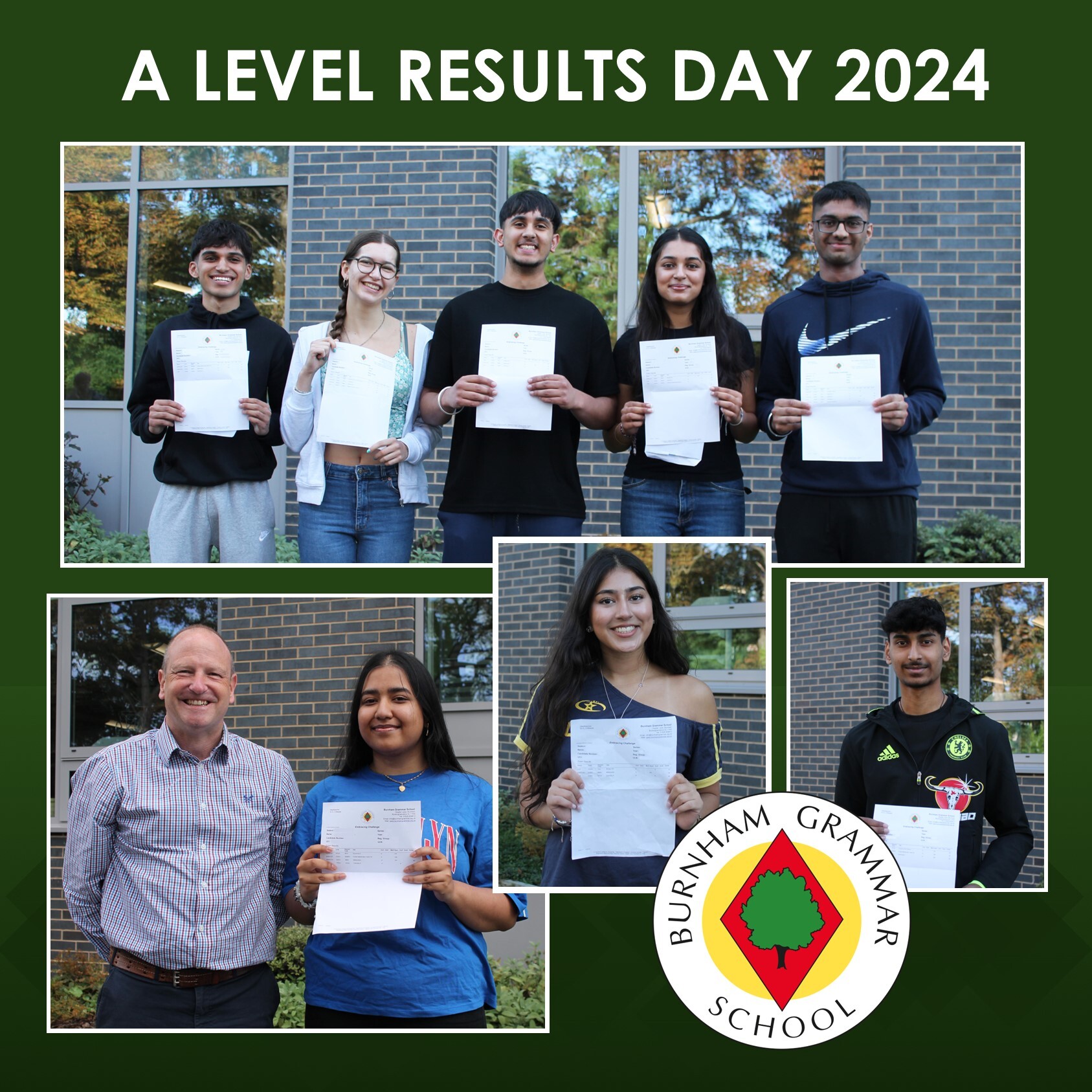 A level results day 2024 website socials