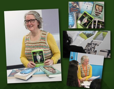 Year 12 Literature Students Visited by Author Claire Fuller!