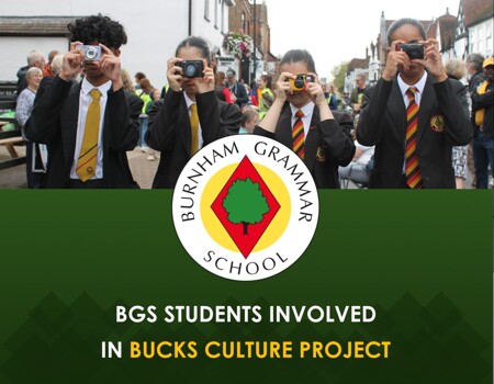 BGS Photography Club Students involved in Bucks Culture Project!