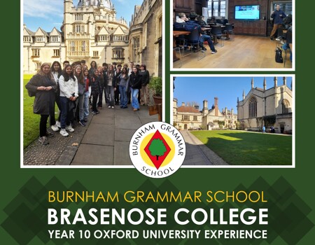 Year 10 trip to Brasenose College, Oxford