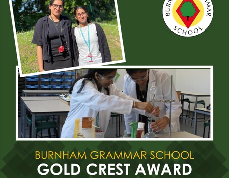 Gold Crest Award for Year 13 Scientists
