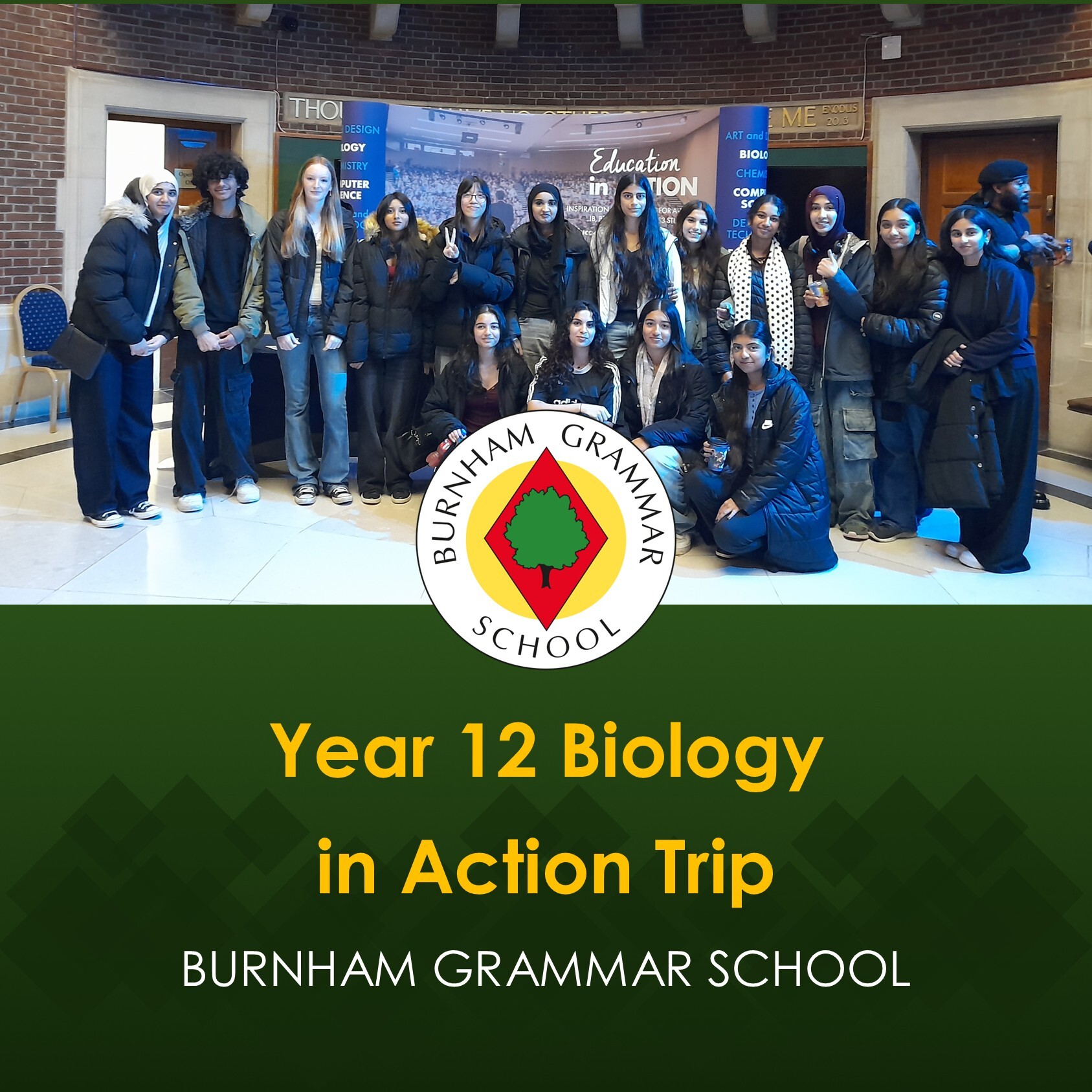 Biology in action trip website socials