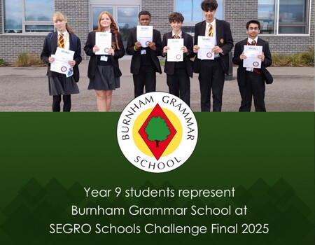 Year 9 SEGRO Schools Challenge Success