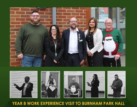 Year 8 Work Experience Visit to Burnham Park Hall